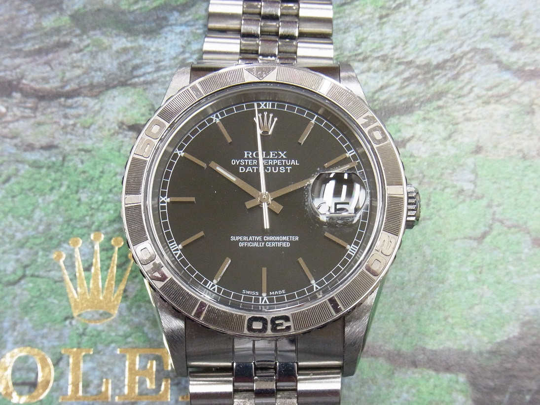 【大阪難波】ロレックス DJ サンダーバード 16264 を買取いたしました。