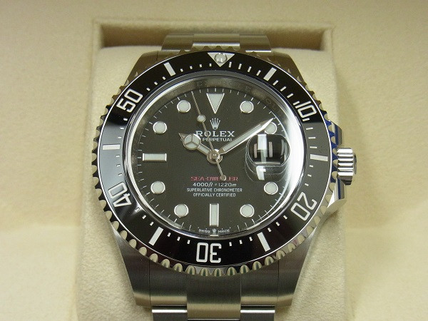 【大阪難波】ロレックス シードゥエラー(現行) 126600を買取いたしました。