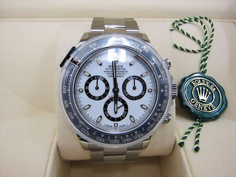 【兵庫神戸三宮】未使用品 ロレックス デイトナ 116500LN ホワイトダイアル 高価買取