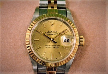 【大阪梅田】ロレックス デイトジャスト レディ 69173を買取いたしました。