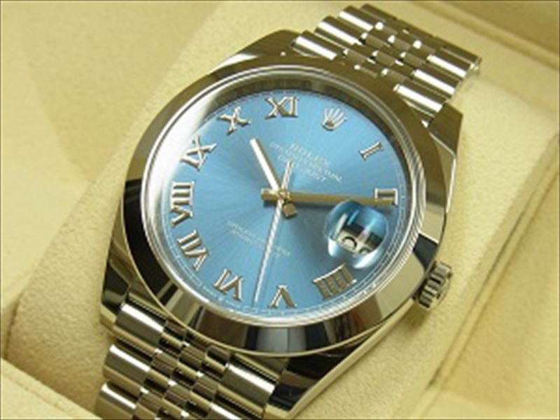 【兵庫神戸三宮元町】未使用品ロレックス126300ブルーダイアル買取させていただきました。