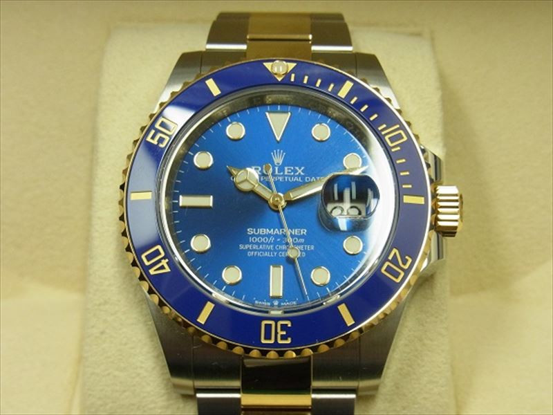 ロレックス サブマリーナ― コンビ 126613LB 未使用 買取価格 ¥1,680,000-