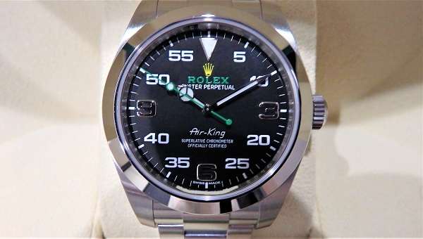 【大阪難波】ロレックス 2016年新作 エアキング 116900を買取致しました。