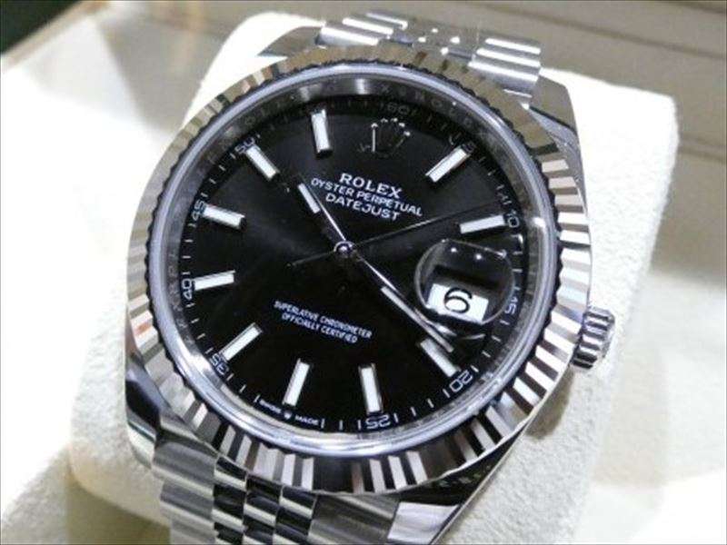 ロレックス デイトジャスト41 126334 ジュビリーブレス 未使用 買取価格 ¥1,340,000-