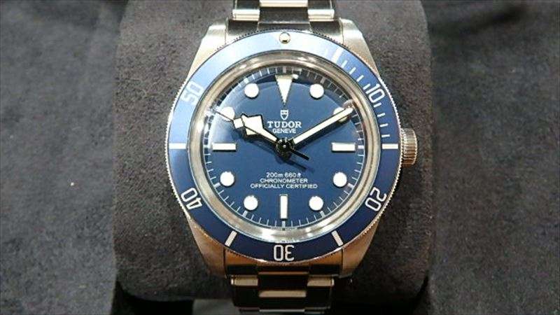 【大阪難波本店】チューダー 79030Ｂ ブラックベイ58 ブルー SSブレス買い取りました。