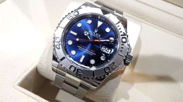 ロレックス ヨットマスター126622ブルー文字盤 買取価格 ¥1,790,000-
