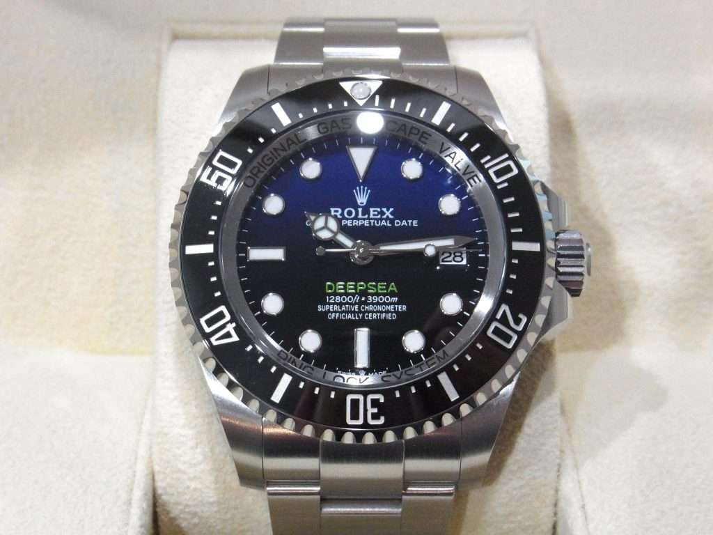 【大阪難波】ロレックス ディープシー Dブルー 136660を買取致しました。