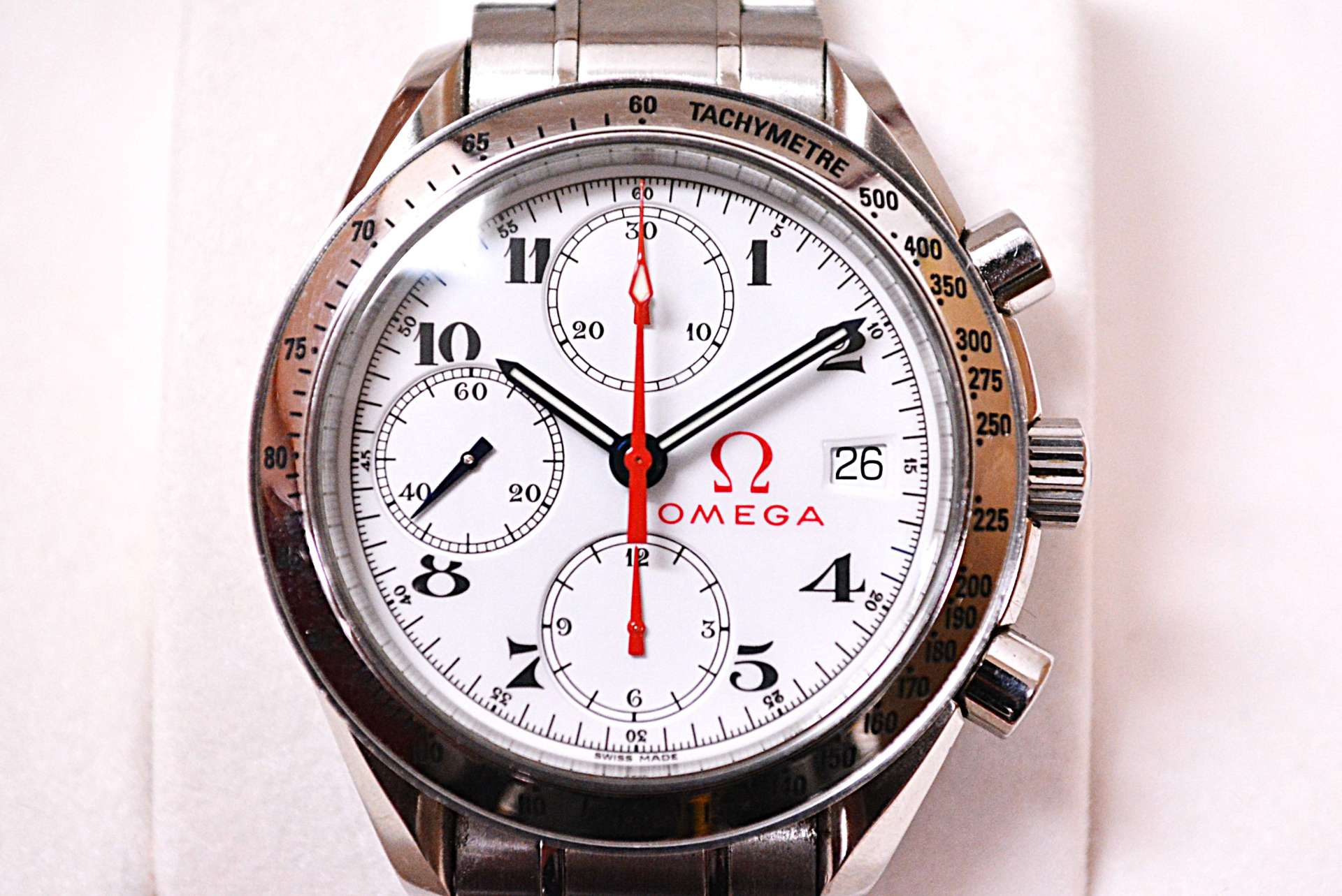 【東京丸井錦糸町】オメガスピードマスターデイト3515.20を買取致しました。