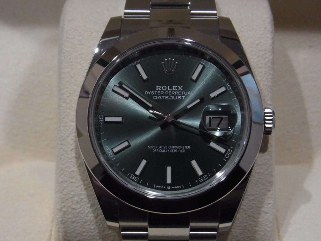 【大阪難波】ロレックス デイトジャスト 126300を買取致しました。