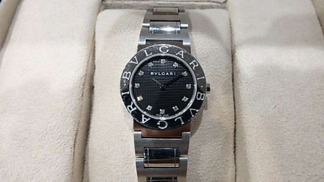 【大阪難波】ブルガリ ブルガリブルガリ BB26SS 黒を買取いたしました。